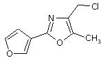 4-Chloromethyl-5-methyl-2-(furan-3-yl)oxazole
