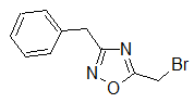 3-Benzyl-5-(bromomethyl)-1,2,4-oxadiazole