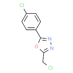 2-(Chloromethyl)-5-(4-chlorophenyl)-1,3,4-oxadiazole