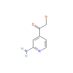 1-(2-Aminopyridin-4-yl)-2-bromoethanone