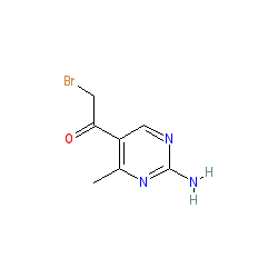 1-(2-Amino-4-methylpyrimidin-5-yl)-2-bromoethanone