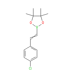2-[2-(4-Chlorophenyl)ethenyl]-4,4,5,5-tetramethyl-1,3,2-dioxaborolane