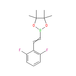 2-[2-(2,6-Difluorophenyl)ethenyl]-4,4,5,5-tetramethyl-1,3,2-dioxaborolane
