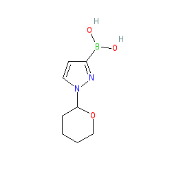 1-(Tetrahydro-2H-pyran-2-yl)-1H-pyrazol-3-ylboronic acid