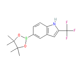 2-Trifluoromethyl-5-(4,4,5,5-tetramethyl-1,3,2-dioxaborolan-2-yl)-1H-indole