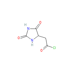 (2,5-Dioxoimidazolidin-4-yl)acetyl chloride