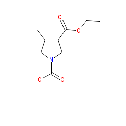 1-tert-Butyl 3-Ethyl 4-Methylpyrrolidine-1,3-dicarboxylate