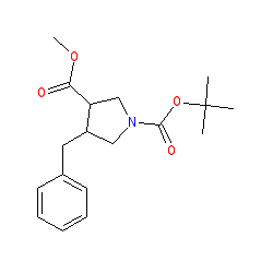 (3R,4R)-1-tert-Butyl 3-Methyl 4-benzylpyrrolidine-1,3-dicarboxylate