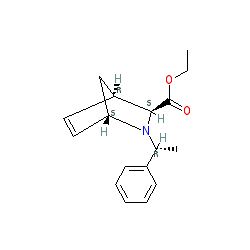 Ethyl (1S,3S,4R)-2-[(1R)-1-Phenylethyl]-2-azabicyclo[2.2.1]hept-5-ene-3-carboxylate