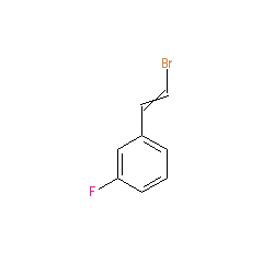 1-[2-Bromovinyl]-3-fluorobenzene