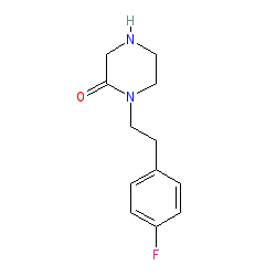 1-[2-(4-Fluorophenyl)ethyl]-2-piperazinone