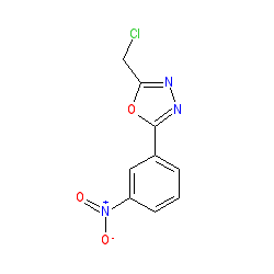 2-(Chloromethyl)-5-(3-nitrophenyl)-1,3,4-oxadiazole