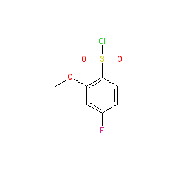 4-Fluoro-2-methoxybenzenesulphonyl chloride