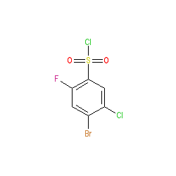 4-Bromo-5-chloro-2-fluorobenzenesulfonyl chloride