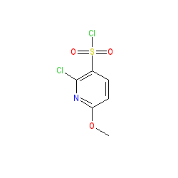 2-Chloro-6-methoxypyridine-3-sulphonyl chloride