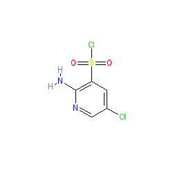 2-Amino-5-chloropyridine-3-sulfonyl chloride