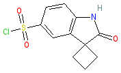2'-Oxo-1',2'-dihydrospiro[cyclobutane-1,3'-indole]-5'-sulfonyl chloride