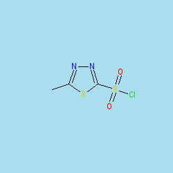 5-Methyl-1,3,4-thiadiazole-2-sulfonyl chloride