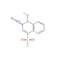 3-Diazo-4-hydroxy-3,4-dihydronaphthalene-1-sulfonyl chloride