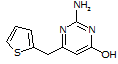 2-Amino-6-(thien-2-ylmethyl)pyrimidin-4-ol