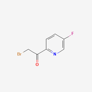 2-Bromo-1-(5-fluoropyridin-2-yl)ethanone