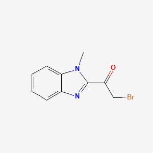 2-Bromo-1-(1-methyl-1H-benzimidazol-2-yl)ethanone