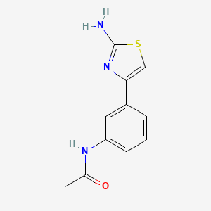N-[3-(2-Aminothiazol-4-yl)phenyl]acetamide