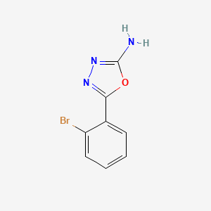 5-(2-Bromophenyl)-1,3,4-oxadiazol-2-amine