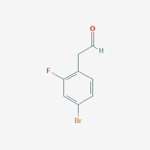 (4-Bromo-2-fluorophenyl)acetaldehyde
