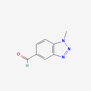 1-Methyl-1H-1,2,3-benzotriazole-5-carbaldehyde