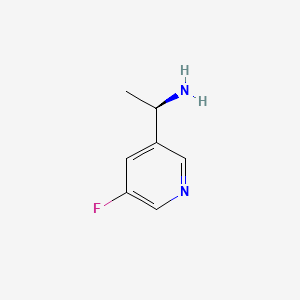 (1R)-1-(5-Fluoropyridin-3-yl))ethylamine