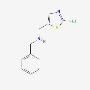 N-Benzyl-N-[(2-chloro-1,3-thiazol-5-yl)methyl]amine