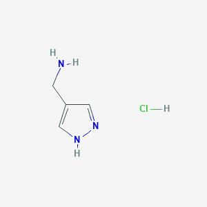 1-(1H-Pyrazol-4-yl)methanamine hydrochloride