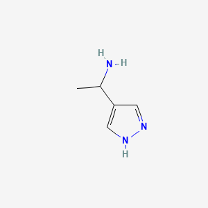 1-(1H-Pyrazol-4-yl)ethan-1-amine