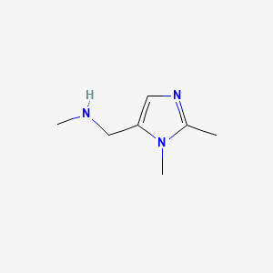 [(1,2-Dimethyl-1H-imidazol-5-yl)methyl](methyl)amine