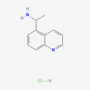 1-(Quinolin-5-yl)ethan-1-amine hydrochloride