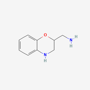 1-(3,4-Dihydro-2H-1,4-benzoxazin-2-yl)methanamine