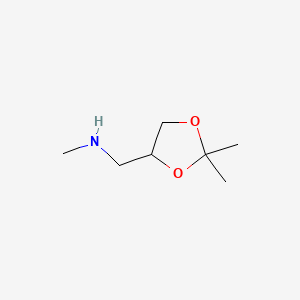 [(2,2-Dimethyl-1,3-dioxolan-4-yl)methyl](methyl)amine
