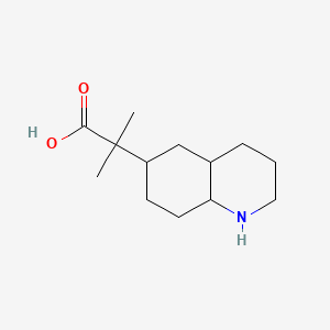 2-Methyl-2-(quinolin-6-yl)propanoic acid