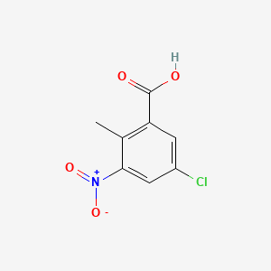 5-Chloro-2-methyl-3-nitrobenzoic acid