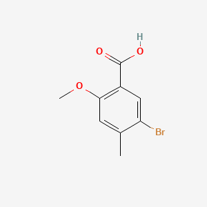 5-Bromo-2-methoxy-4-methylbenzoic acid