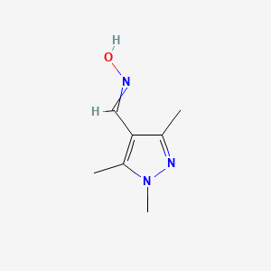 1,3,5-Trimethyl-1H-pyrazole-4-carbaldehyde oxime