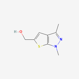 (1,3-dimethyl-1H-thieno[2,3-c]pyrazol-5-yl)methanol