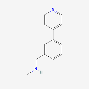 N-Methyl-N-(3-pyridin-4-ylbenzyl)amine