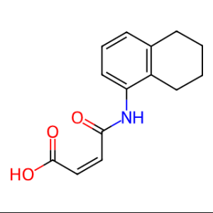 (Z)-4-oxo-4-(5,6,7,8-tetrahydronaphthalen-1-ylamino)but-2-enoic acid