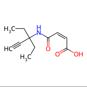 (Z)-4-((3-ETHYLPENT-1-YN-3-YL)AMINO)-4-OXOBUT-2-ENOIC ACID