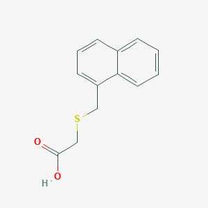 [(1-Naphthylmethyl)sulfanyl]acetic acid