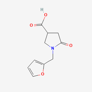 1-(2-Furylmethyl)-5-oxopyrrolidine-3-carboxylic acid