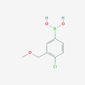 B-[4-Chloro-3-(methoxymethyl)phenyl]boronic acid