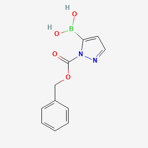 1-((Benzyloxy)carbonyl)-1H-pyrazol-5-yl-5-boronic acid
